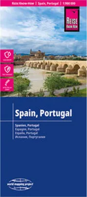 Produktbild von Reise Know-How Landkarte Spanien, Portugal | Spain, Portugal (1:900.000)