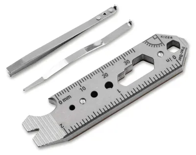 Produktbild von Kizer Pac Bar 10-in-1 Titan Multitool orange