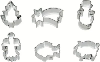 Image de set de micro bonbons découpés 6pcs.