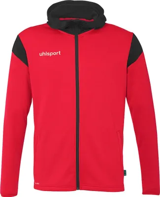 Image de Veste à capuche Uhlsport Squad 27 Hommes - Rouge / Noir