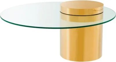 Image de Casa Padrino table basse de luxe Art Deco or - Edition limitée