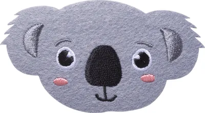 Produktbild von Bügelapplikation "Koala"