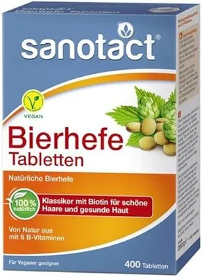 Image de sanotact Bierhefe Comprimés 10x400St.