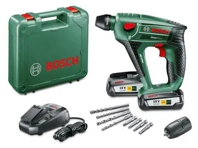 Zdjęcie produktu dla Bosch UNEO Maxx, Zamek centralny, Czarny, Zielony, 1 cm, 900 RPM, 0,6 J, 5000 bpm
