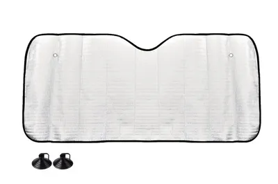 Obrázok produktu pre AMiO Clona na predné sklo strieborná - 130x60 cm