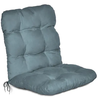 Produktbild von Beautissu Niedriglehner Auflage Flair NL Sitzkissen, 100x50x8cm, Taubenblau