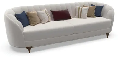 Immagine prodotto di Divano moderno bianco in soggiorno Divani esclusivi a 3 posti da 250 cm