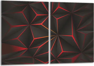 Immagine prodotto di Set di piastre di copertura per piano cottura 2x40x52 cm in Vetroceramica, paraspruzzi in vetro, pezzi neri