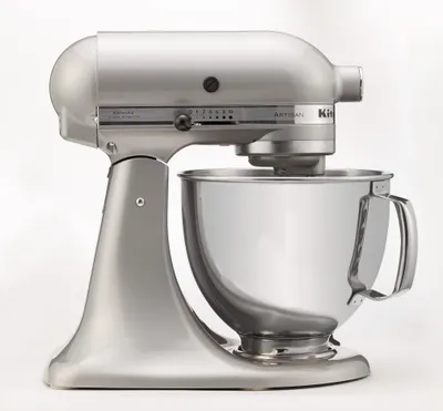 Produktbild von KitchenAid Artisan Küchenmaschine 300 W, Hellsilber