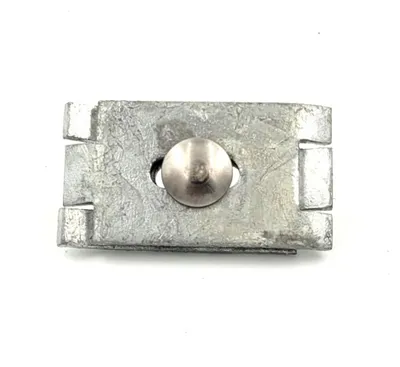 Produktbild von 10x Zaun Verbinder Eckverbinder Mattenverbinder für Doppelstabmatten Gittermatten Verzinkt