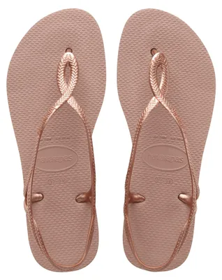 Productafbeelding van Havaianas meisjes slippers Luna (Mini Me), kleur Crocus Rose, maat 29/30 EU