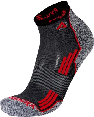 Produktbild von Rywan No Limit Running Socks schwarz-rot 35-37