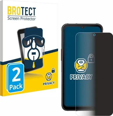 Produktbild von 2x BROTECT Sichtschutzfolie für Samsung Galaxy XCover 7 Pro Anti-Spy Privacy Sichtschutz Blickschutz Folie Blaulicht-Schutz