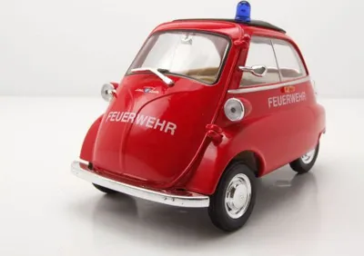 Obrázek produktu pro Model auta BMW Isetta 250, hasičské vozidlo.