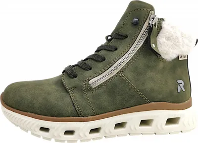 Produktbild von Rieker Damenschuhe Winterstiefel Grün Freizeit, Schuhgröße:39 EU