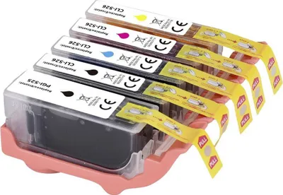 Produktbild von Renkforce Druckerpatrone ersetzt Canon PGI-525PGBK, CLI-526BK, CLI-526C, CLI-526M, CLI-526Y Kompatibel Kombi-Pack Schwa
