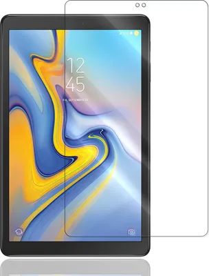 Produktbild von Panzer Folie für Samsung Galaxy Tab A10.5 2018 T590 / T595 Echt Glas Displayschutzfolie Transparent Glasfolie 9H Härtegrad Schutzglasfolie