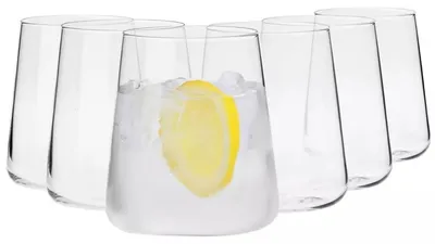 Productafbeelding van Waterglazen Set van 6, 430 ml, Elegant Design