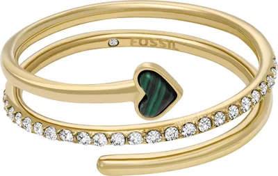Produktbild von Fingerringen   Mehrfach Fossil Gold 12  Kollektion Jewelry - frau