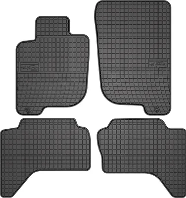 Productafbeelding van FROGUM rubberen vloermatten voor auto, geschikt voor Mitsubishi L200 IV, bouwjaar 2006-2015