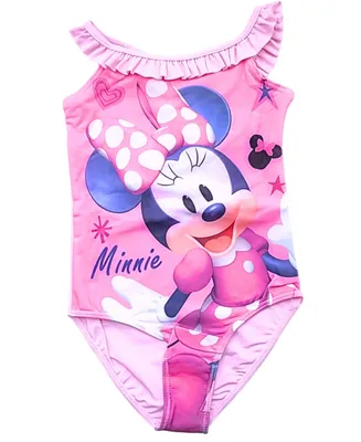 Produktbild von Badeanzug mit Rüschendetails Disney Minnie Mouse Rosa 116 cm