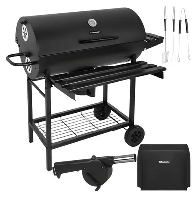 Obrázek produktu pro Zahradní gril s potahem 108x67x96cm Kaminer