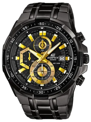 Produktbild von Casio EFR-539BK-1AVUEF Edifice Herren-Chronograph