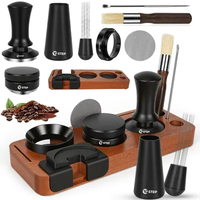 Immagine prodotto di Set di 8 accessori per espresso, ideali per baristi