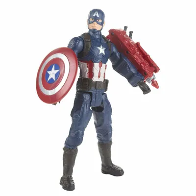 Immagine prodotto di AVENGERS ENDGAME - Capitan America - Figurina Marvel Avengers End Game Titan 30 cm