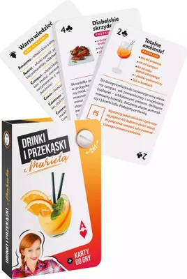 Obrázok produktu pre Cztery Głowy Drinki i przekąski z Marietą - 52 przepisy na imprezę!