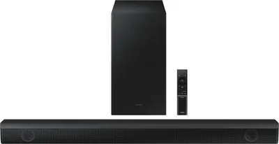 Produktbild von Samsung HW-B550, 2.1 Kanäle, 410 W, Kabellos, 250 W, Separat, Schwarz