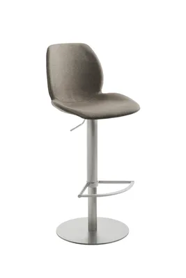 Produktbild von Bar-/Tresenhocker 1276 Gestell Edelstahl Sitzschale muschelgrau