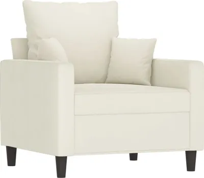 Produktbild von Sessel Creme 60 cm Samt