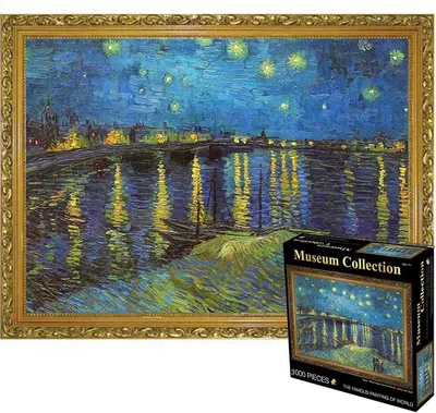 Image de Omgoods - Puzzle de 3000 pièces pour adultes - Thème : le fleuve Rhône