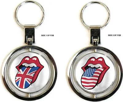 Produktbild von The Rolling Stones UK & US Tongues Schlüsselanhänger