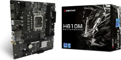 Image de Carte mère Biostar H610MT-E Intel H610 LGA 1700 micro ATX