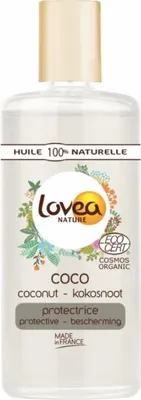 Immagine prodotto di Lovea Olio protettivo al cocco 100% naturale 100 ml Olio protettivo naturale biologico per il corpo al cocco