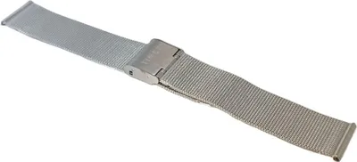 Produktbild von Timex Classic Uhrenarmband Milanaise Edelstahl 18mm silbern TW2R26600
