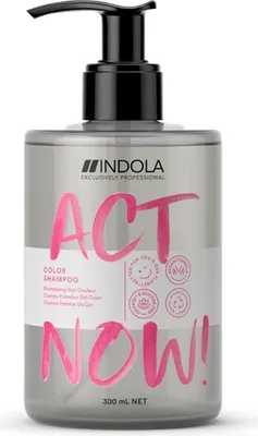 Produktbild von Indola Act Now Color, 300 ml, Shampoo, Professionell, Unisex, Gefärbtes Haar, Alle Farben
