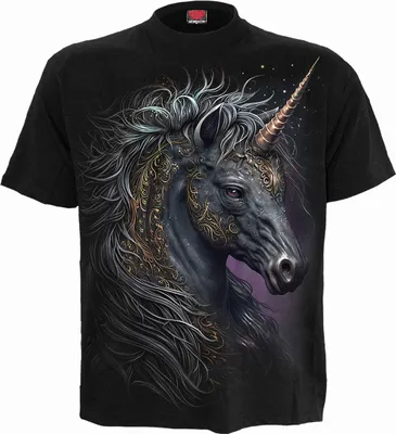 Immagine prodotto di Spirale - Unicorno celtico - Maglietta L