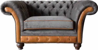 Zdjęcie produktu dla Fotel Chesterfield, sofa Chesterfield, tapicerowane meble, sofy, fotel uszaki