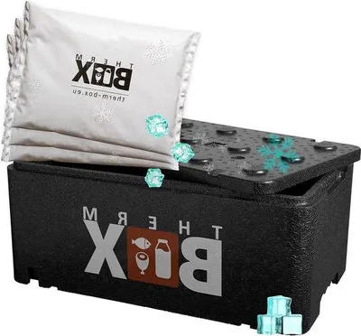 Obrázek produktu pro Chladicí box, přepravní box, termonádoby, opakovaně použitelné, stojan