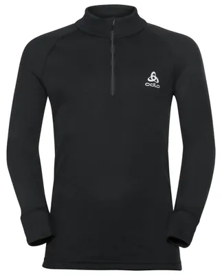 Produktbild von ODLO BL TOP Turtle neck l/s half zip ACTIVE W SCHWARZ 128