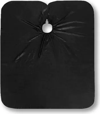 Obrázok produktu pre Čierna pláštenka bez výkresov BDS Black Haidressing cape