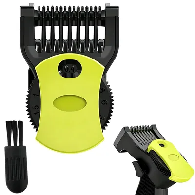 Immagine prodotto di Testina di taglio regolabile da 0,4 a 10 mm, accessorio multifunzione 14-in-1 per la rasatura di barba e capelli