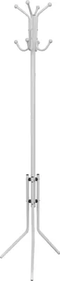 Image de Portemanteau sur pied métal blanc