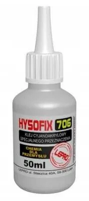 Zdjęcie produktu dla Klej Cyjanoakrylowy HYSOFIX 706 - 50g