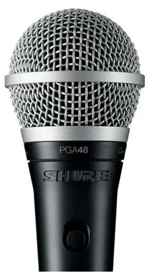 Produktbild von Shure PGA48-XLR, Bühnen-/Auftrittsmikrofon, -53,5 dB, 70 - 15000 Hz, 600 Ohm, Kardioide, Kabelgebunden