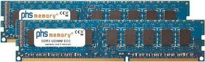 Obrázek produktu pro PHS-memory SP148125 Paměťový modul 16 GB 2 x 8 GB DDR3 1600 MHz ECC (SP163182)