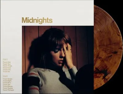 Obrázok produktu pre Taylor Swift - Midnights (Limited Special Edition) (Mahogany Marbled Vinyl) - - (LP / M)
